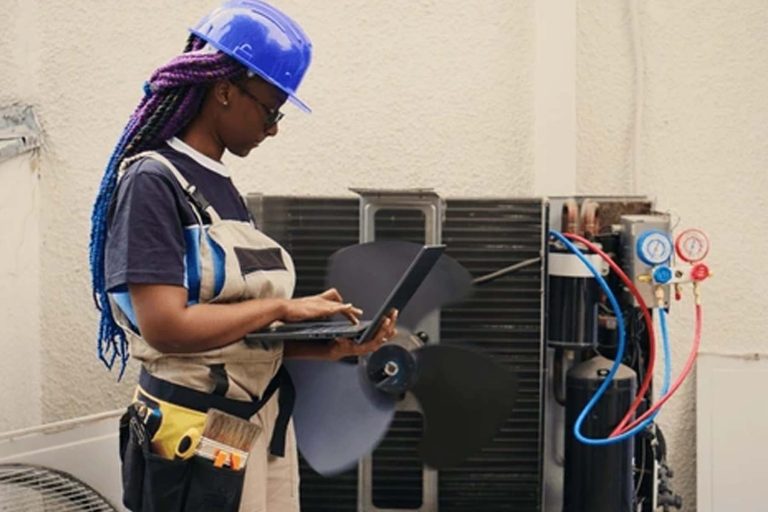 Mentee doing HVAC workin class - Heroes United