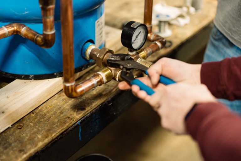 Mentee doing Plumbing work - Heroes United